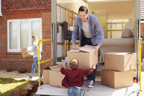 Commercial and residential moving truck service in Southwark