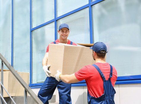 Preparing boxes and furniture for student removals in Southwark
