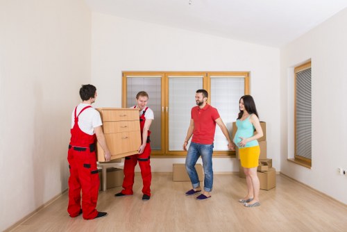 Digital secure payment process for Southwark removals
