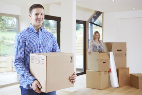 Professional removal van used for residential or business transport in Southwark