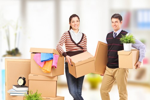 Local van service helping with flat moves in Southwark