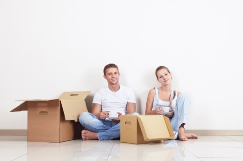 Professional packing materials for local removals in Southwark