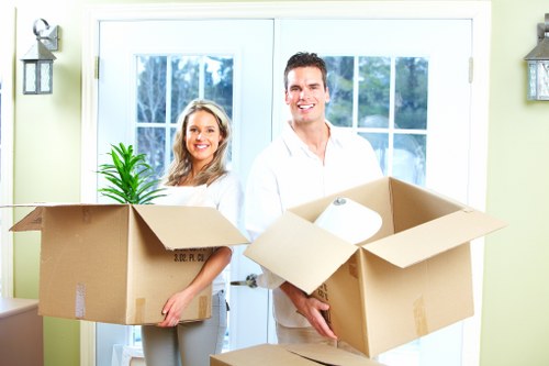 Packing and organising belongings for secure storage