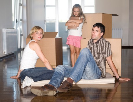 Packed furniture items ready for delivery across Southwark